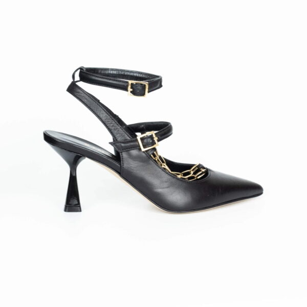 Pantofi Lant Auriu