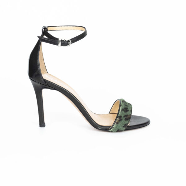 Sandale Animal Print Verde