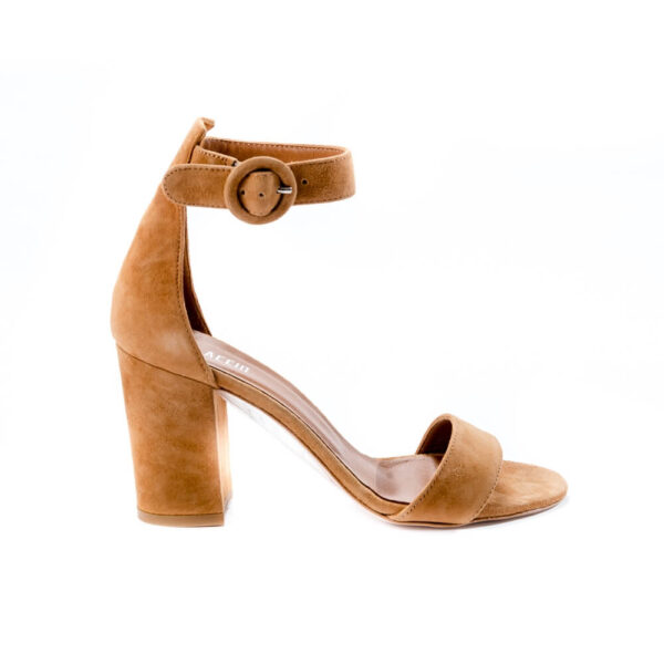 Sandale Piele Camel